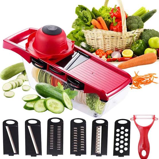 10 In 1 Mandolin Slicer Vegetable Cutter With Stainless