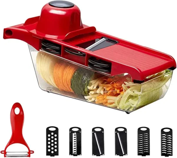 10 In 1 Mandolin Slicer Vegetable Cutter With Stainless