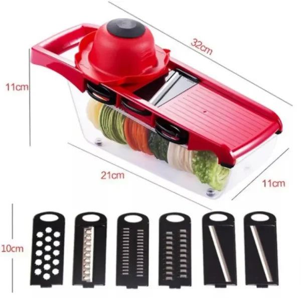 10 In 1 Mandolin Slicer Vegetable Cutter With Stainless
