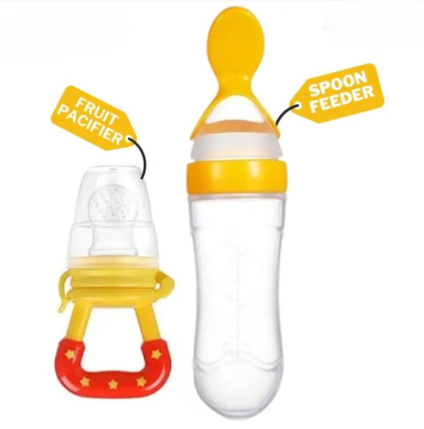 Food Pacifier + Feeder Spoon / Fresh Fruit Food Baby