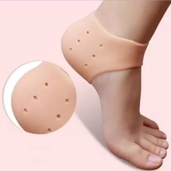 Half Heel Pain Anti-crack Silicone Set – Unisex Anti-crack Pain Relief – 01 Pair