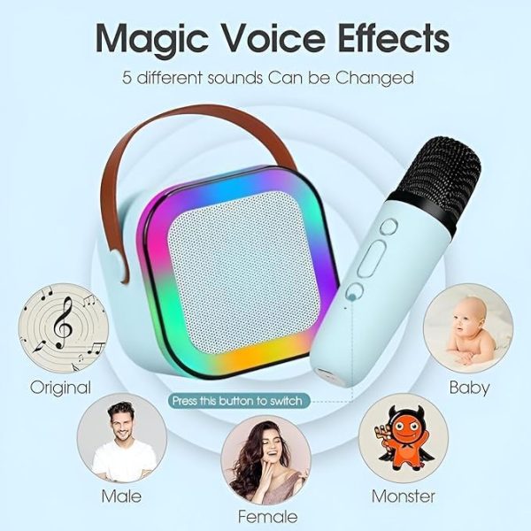 K12 Wireless Audio Microphone Bluetooth Speaker