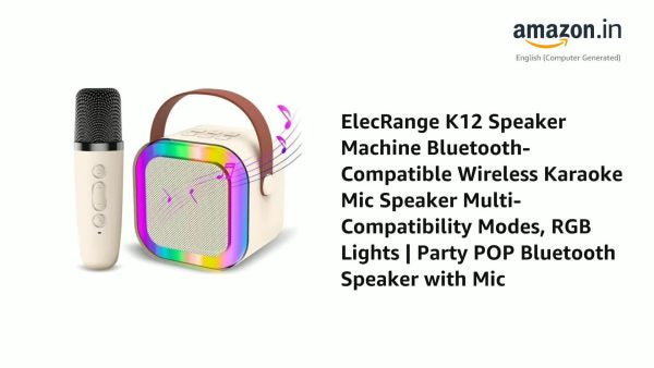 K12 Wireless Audio Microphone Bluetooth Speaker