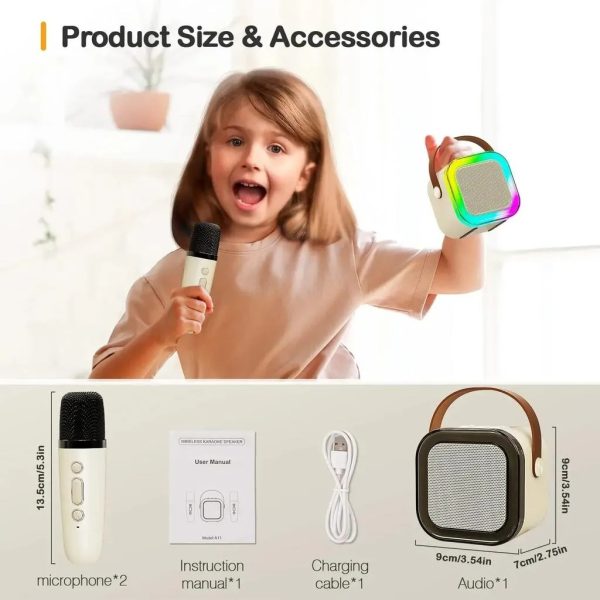 K12 Wireless Audio Microphone Bluetooth Speaker