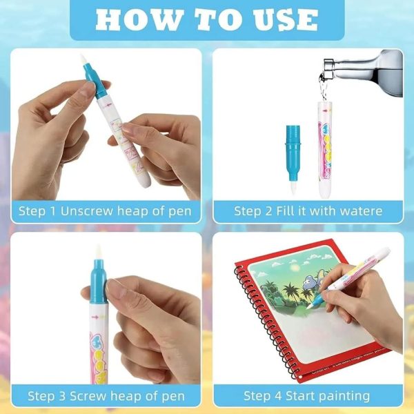 Magic Water Book Painting Drawing Buy 1 Get 1 Free