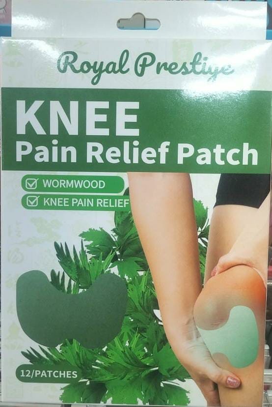 Herbal Knee Pain Relief Patches - 100% Results, Pack Of 12