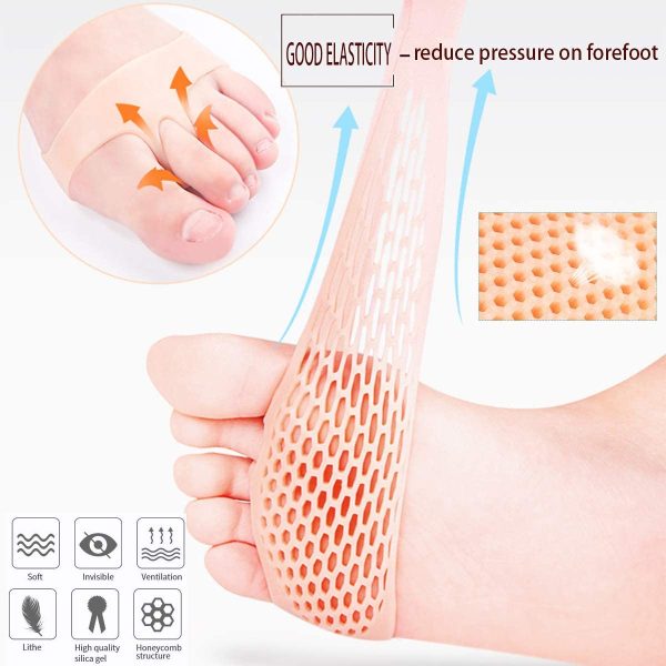 Forefoot Insole Shoes Pain Relief Pads For Men And Women
