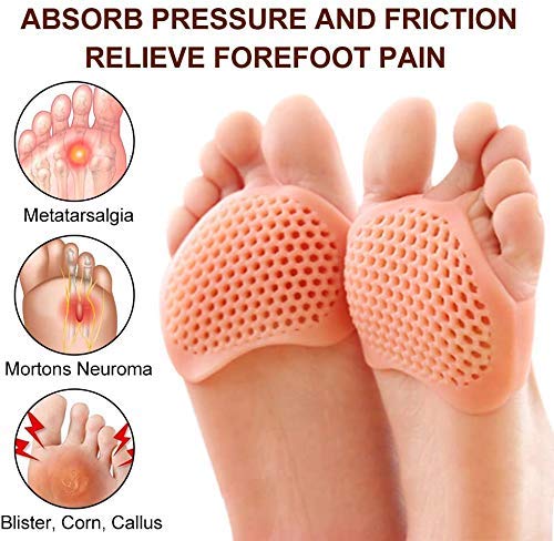 Forefoot Insole Shoes Pain Relief Pads For Men And Women