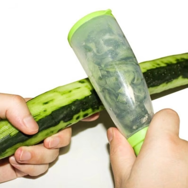 Stainless Steel Multifunctional Vegetable Fruit Peeler With Storage Box