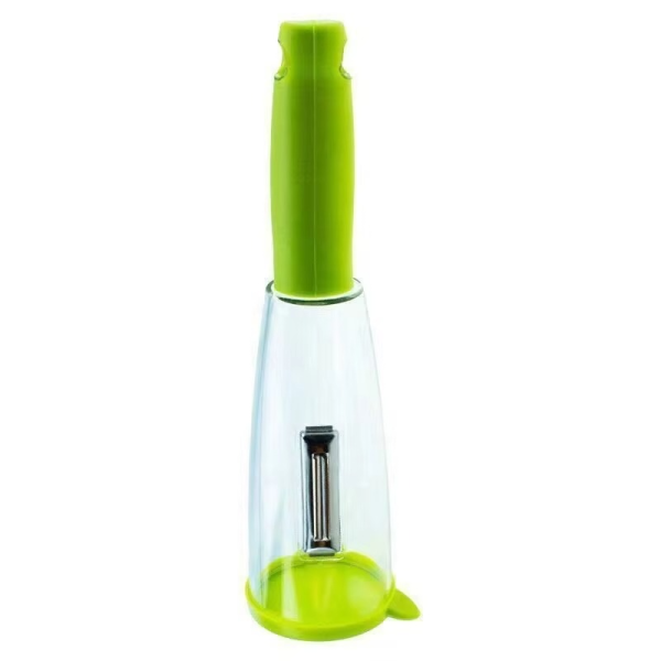 Stainless Steel Multifunctional Vegetable Fruit Peeler With Storage Box