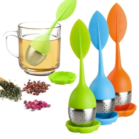 Tea Infuser, 2 In 1 Silicone Tea Infuser,